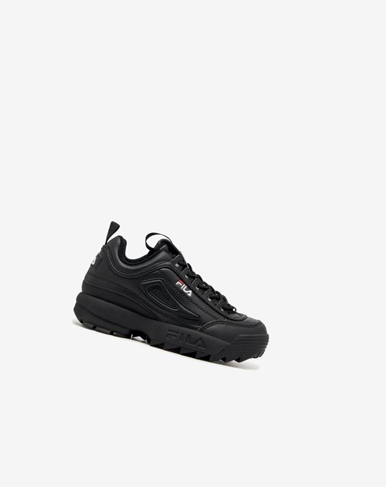 Fila Disruptor 2 Sneakers Negros Negros Blancos | 145786-MPV