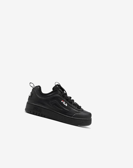 Fila Disruptor 2 X Fx-100 Luxe Sneakers Negros Rojos Blancos | 692173-WUV
