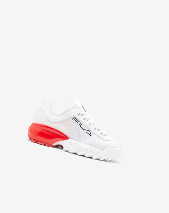 Fila Disruptor 2a Sneakers Blancos Azul Marino Rojos | 532704-LRG