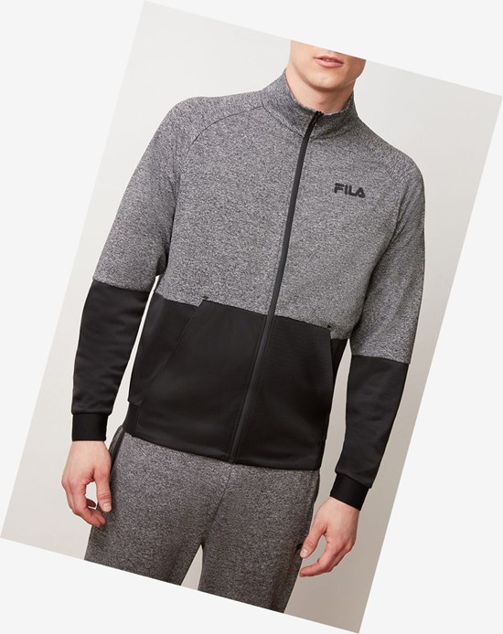 Fila Donald Zip Jacket Charcoalmrl | 814235-EKA