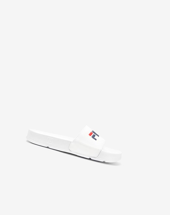 Fila Drifter Chanclas Sandals Blancos Azul Marino Rojos | 139640-WTL