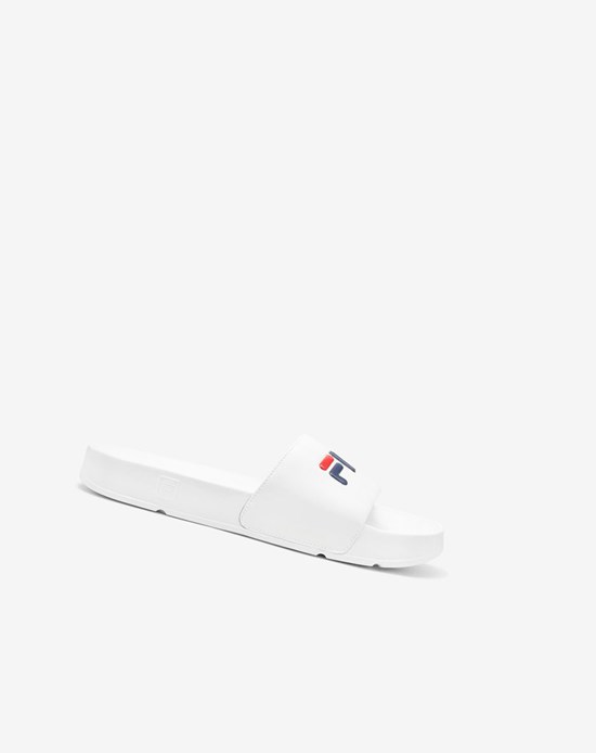 Fila Drifter Chanclas Sandals Blancos Azul Marino Rojos | 972630-PCH