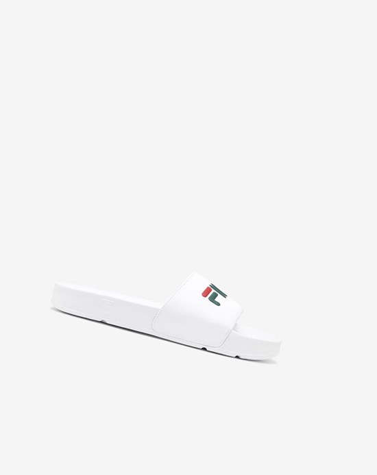 Fila Drifter Chanclas Sandals Blancos Rojos | 847129-XBZ