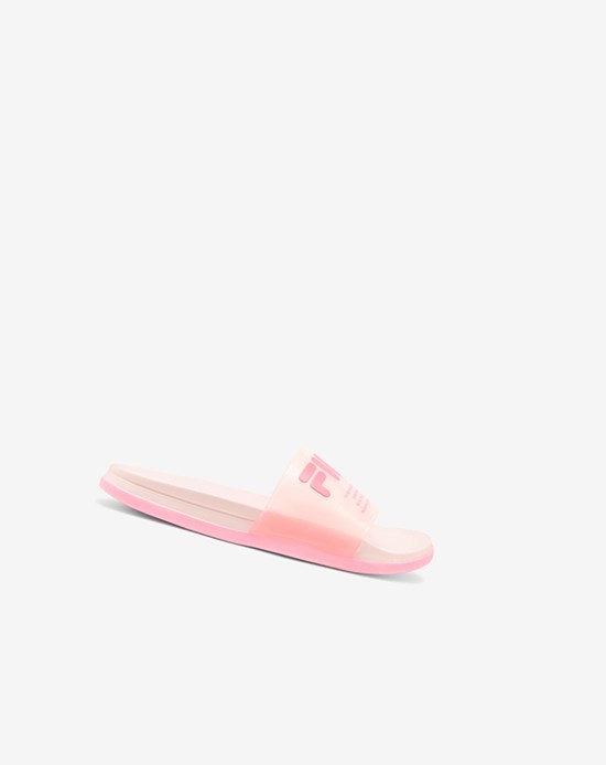 Fila Drifter Luxe Clear Chanclas Sandals Rosas | 816249-NSL
