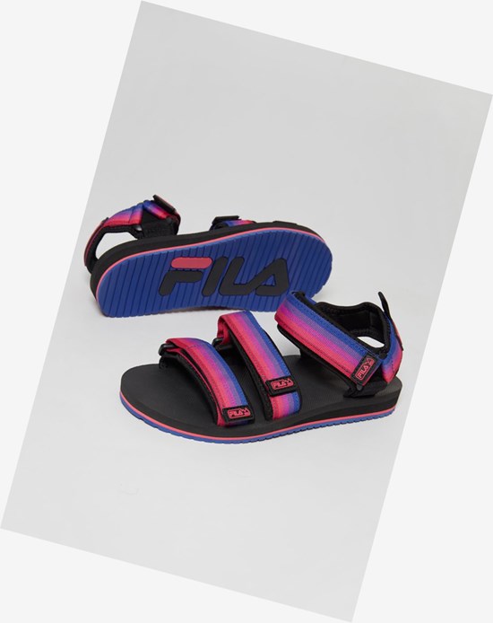 Fila Drifter Ts Tenis Shoes Blk/Mblu/Scos | 058461-XFU