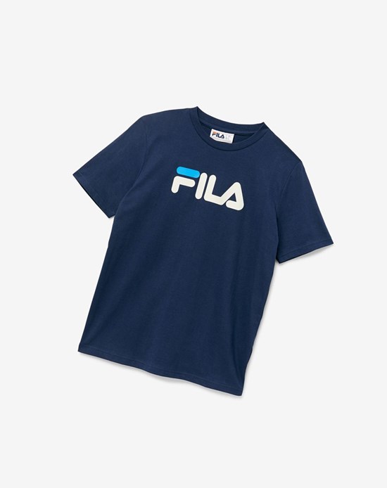 Fila Eagle Tee Azules | 210869-OWI