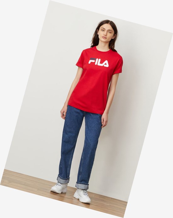 Fila Eagle Tee Cred/Wht/Peac | 342758-KXY