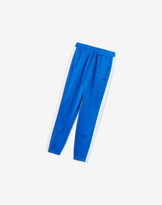 Fila Ecuador Pista Pant Azules Blancos Rojos | 573482-IBF