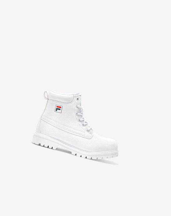 Fila Edgewater 12 Pb Boot Tenis Shoes Blancos Azul Marino Rojos | 518246-XER
