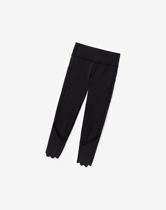 Fila Endurance 3/4 Tight Negros Negros | 261439-ZUK