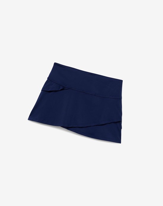 Fila Essentials Tiered Skort Azul Marino | 940568-LPM