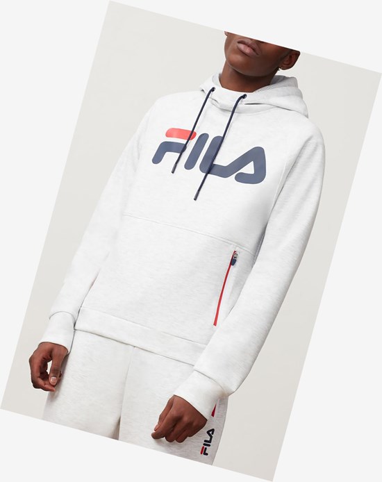 Fila Ezra Hoodie Lgrym/Peac/Cred | 630972-SZT