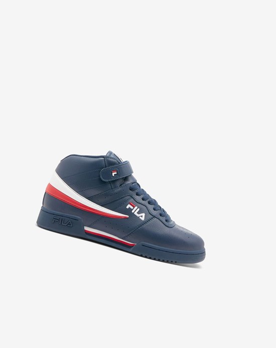 Fila F-13 Sneakers Azul Marino Blancos Rojos | 864592-YXQ