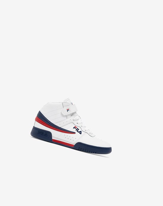 Fila F-13 Sneakers Blancos Azul Marino Rojos | 074538-SNX