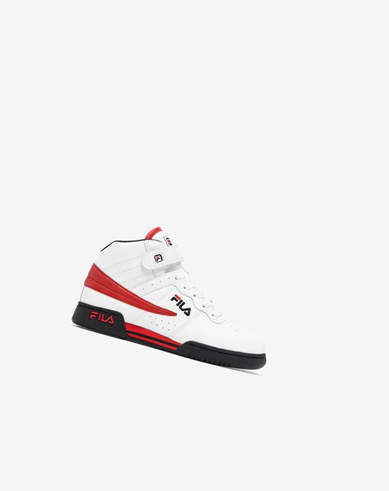 Fila F-13 Sneakers Blancos Negros Rojos | 967184-ZLX
