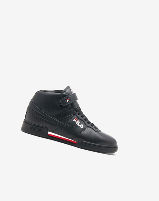 Fila F-13 Sneakers Negros Blancos Rojos | 124873-WOU