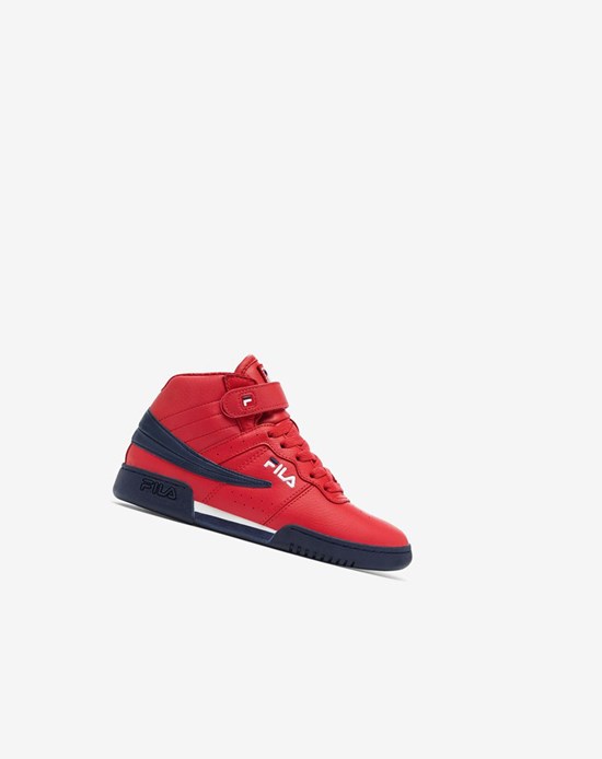Fila F-13 Sneakers Rojos Azul Marino Blancos | 246810-TPE