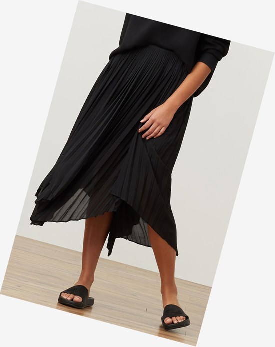 Fila Fila Milano Chiffon Skirt Negros | 457938-DFQ