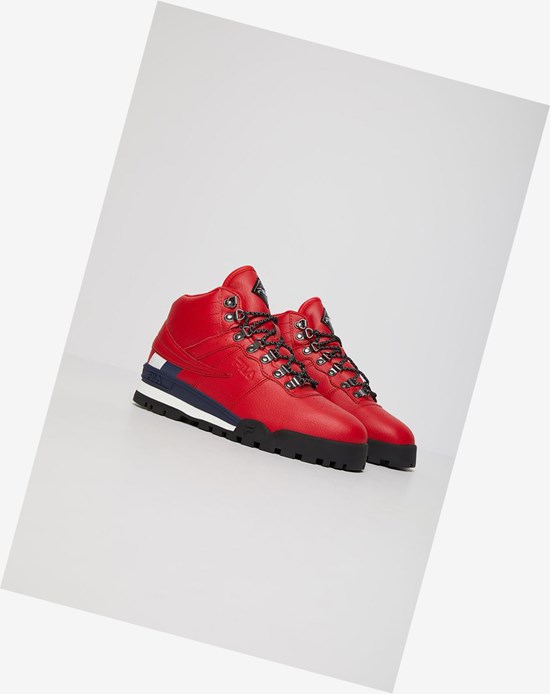 Fila Fitness Hiker Mid Tenis Shoes Fred/Fnvy/Wht | 872543-DGF