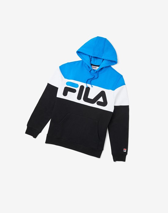 Fila Flamino Hoodie Dblu/Blk/Wht | 916724-BPA