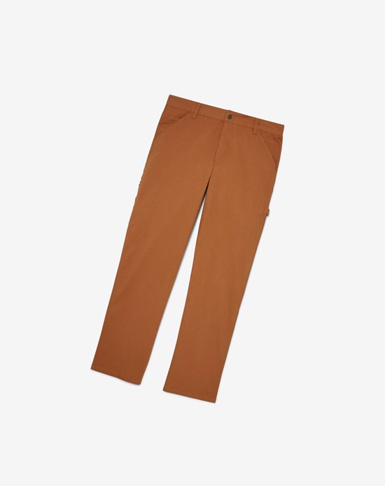 Fila Flannel Forro Carpenter Pants - 32 Inseam 971 Chestnut | 825360-XUZ