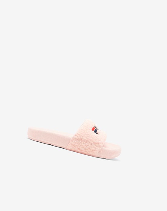 Fila Fuzzy Drifter Chanclas Sandals Rosas Azul Marino Rojos | 839760-PNJ