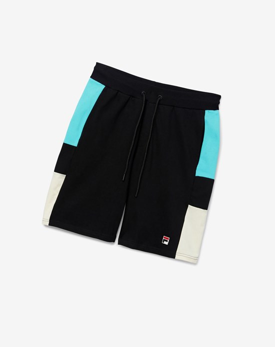 Fila Galway Corta Negros Azules Turquesa | 435061-TOA