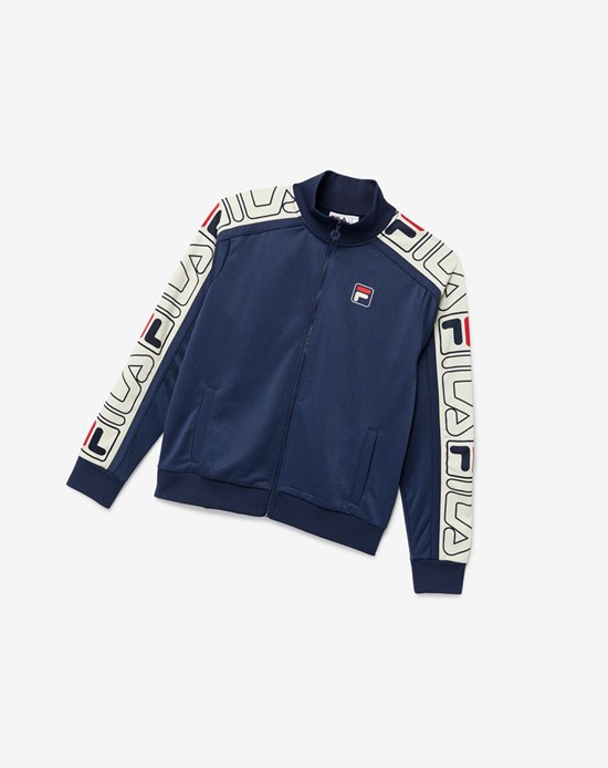Fila Gatlin Pista Jacket Rojos | 810267-VUB