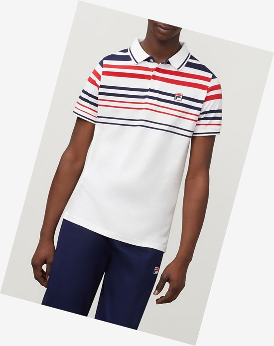 Fila Geeza Polo Wht/Peac/Cred | 874916-GLP