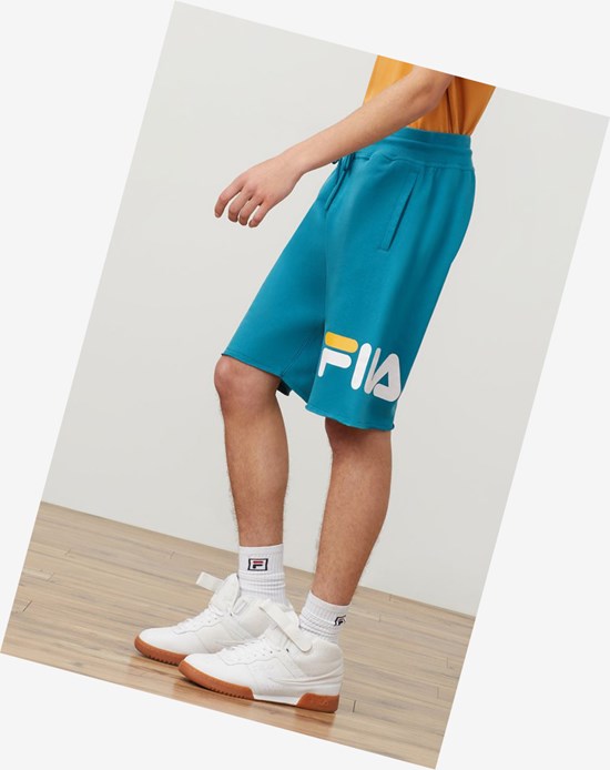 Fila George Corta Azules Blancos Amarillos | 948031-FTW