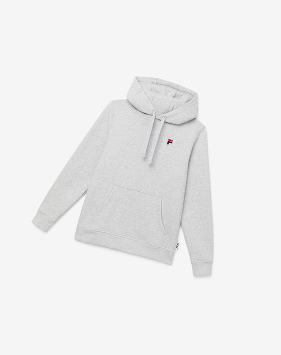 Fila Godfrey Hoodie Grises Claro | 384205-QXD
