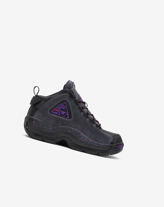 Fila Grant Hill 2 Outdoor Sneakers Negros Morados | 245367-LHI