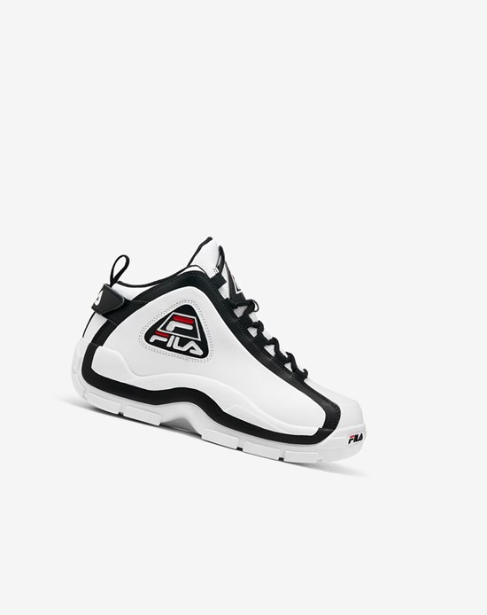 Fila Grant Hill 2 Sneakers Blancos Negros Rojos | 897105-UTI