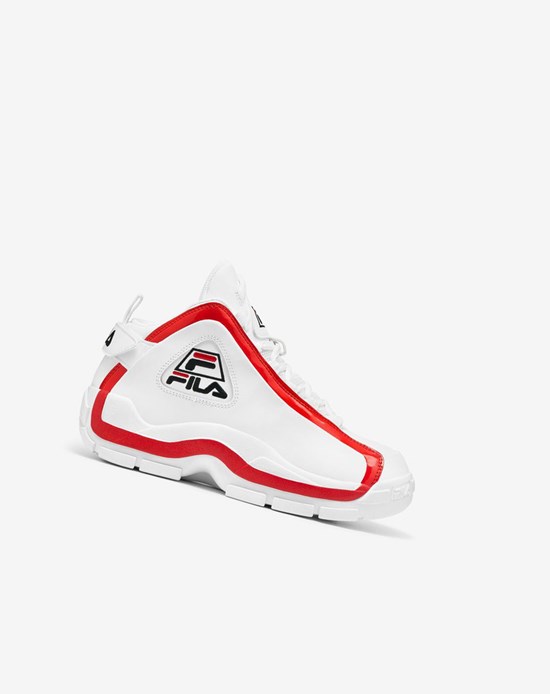 Fila Grant Hill 2 Sneakers Blancos Rojos Negros | 947653-ASB
