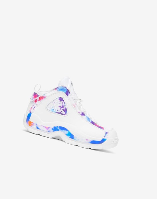 Fila Grant Hill 2 Tie Dye Sneakers Blancos | 427863-CBT