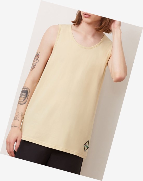 Fila Grid Tank Filacream | 681597-PAY