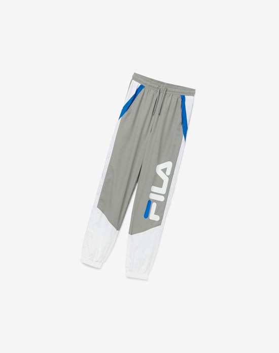 Fila Gustavo Pant Grises Blancos Azules | 423879-IAT