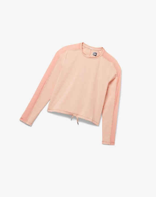 Fila Gym Queen Long Sleeve Top Blancos | 569027-VYR