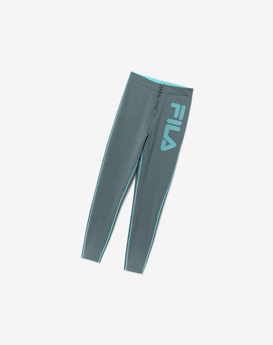 Fila Harleen High Rise Legging Azules Turquesa | 510476-KXA