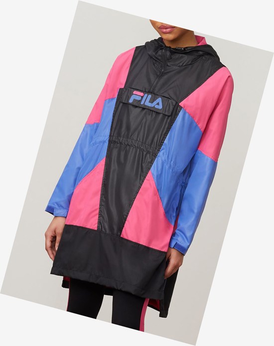 Fila Harlow Anorak Blk/Mage/Ampb | 421670-NFB