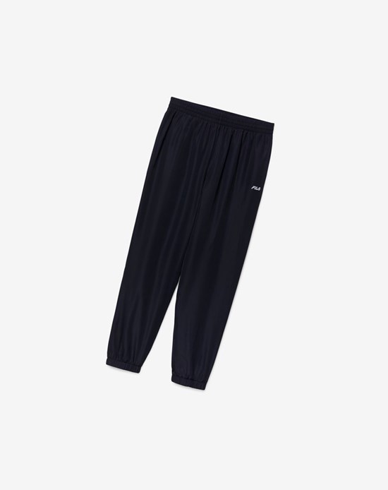 Fila Harris Jogger Negros Plateados | 583610-WEY