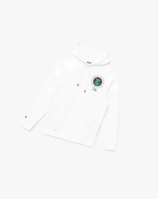 Fila Hunt Hoodie Blancos | 715438-GYL