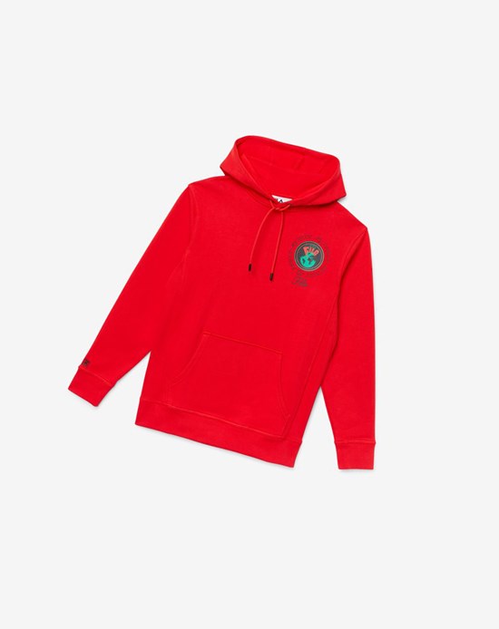 Fila Hunt Hoodie Rojos | 893204-GPR