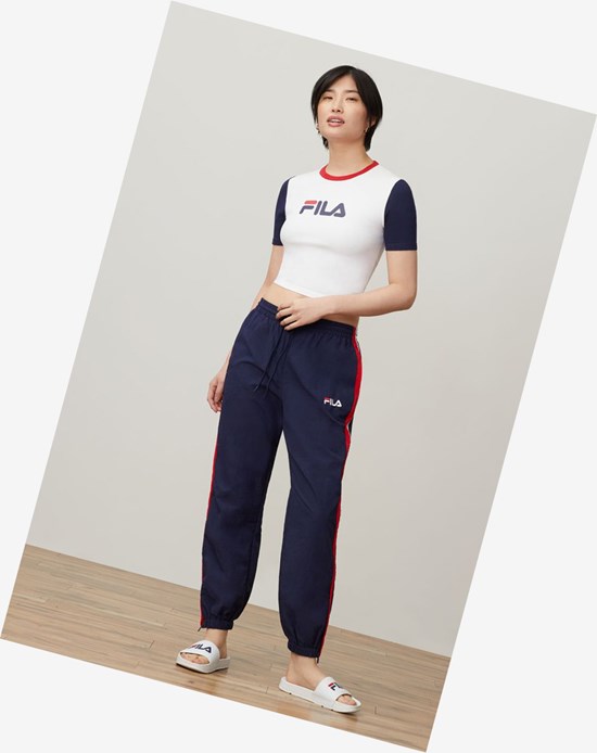 Fila Ilah Windpant Peac/Cred/Wht | 208196-PXW
