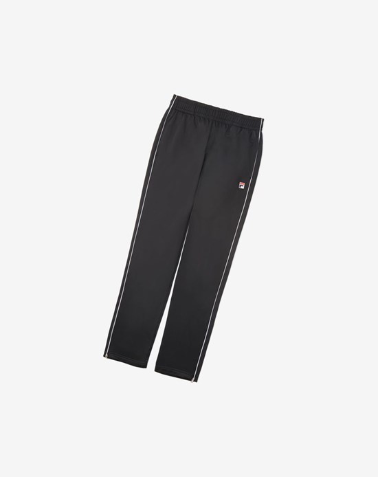Fila Italia Pista Pant Negros Blancos | 312057-LXV