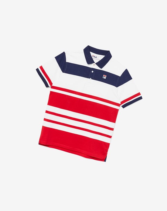 Fila Jacinth Polo Blancos | 568924-GBR