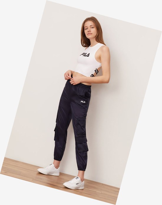 Fila Keva Utility Pant Peac/Wht | 698503-ZFB