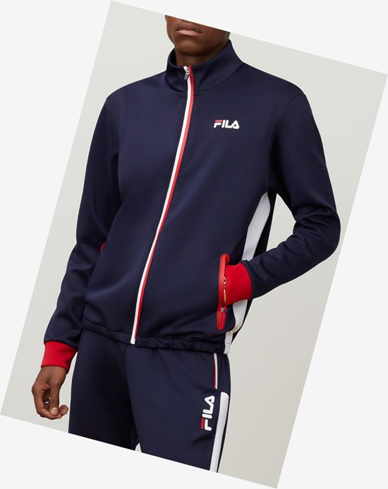 Fila Lacklen Jacket Peac/Cred/Wht | 642810-QAR