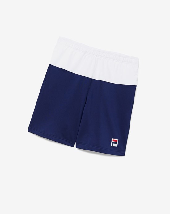 Fila Legends Corta Azul Marino Blancos | 196435-NXA