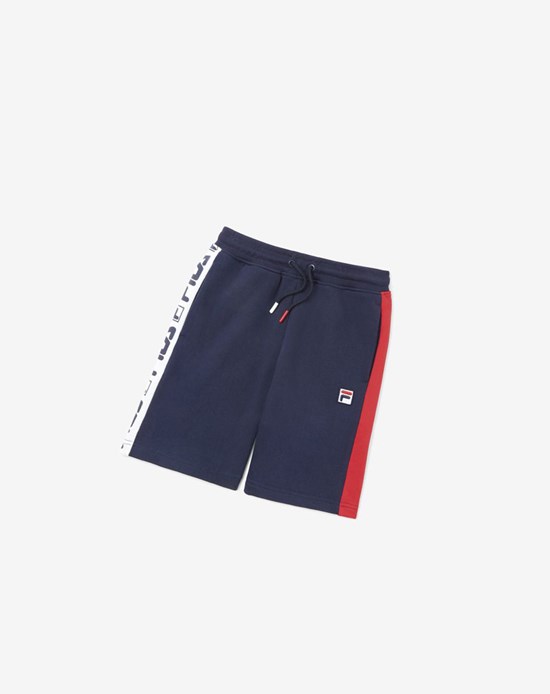 Fila Logo Corta Azul Marino | 450281-OTM